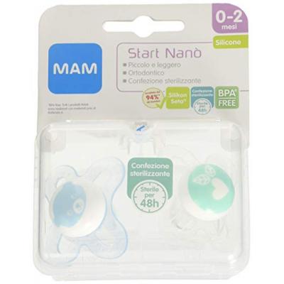 MAM 0-2 2 succhietto start nano silikon